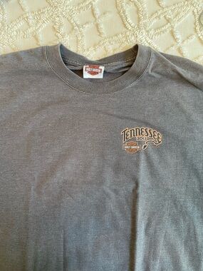 Harley-Davidson Gray Short-Sleeve Tennessee 2017 Tee